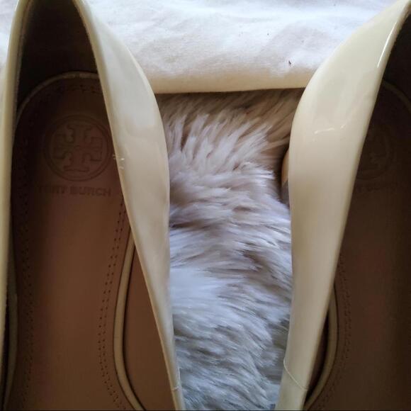 Tory Burch Aurora Pump Cream SPECTACULAR Condition 9 1/2 - Picture 13 of 14